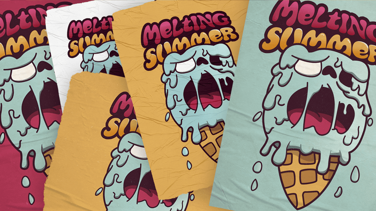 Cartazes e posters Melting Summer