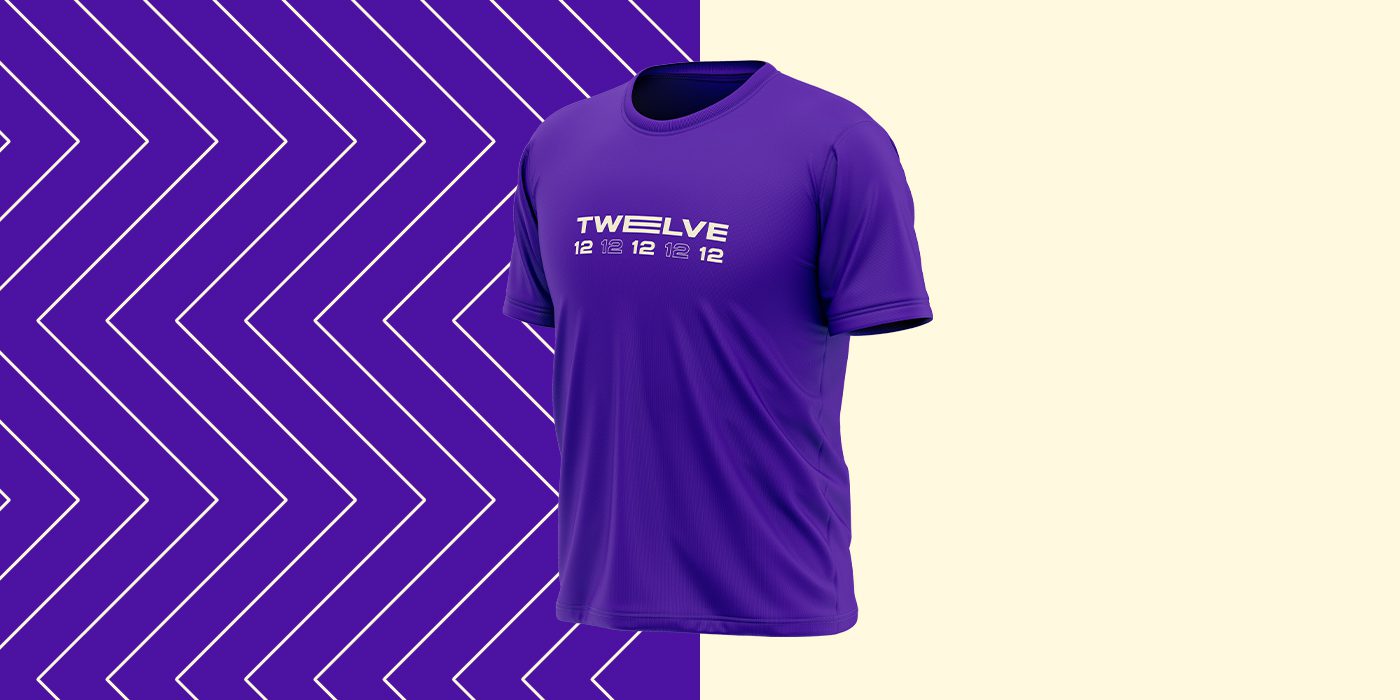 Camisa roxa da Twelve Streetwear